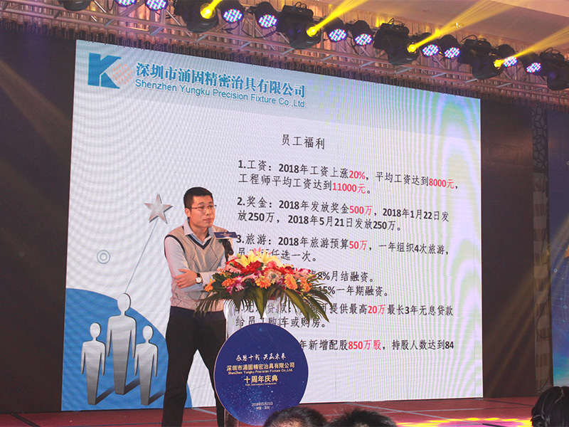 十周年年会相片